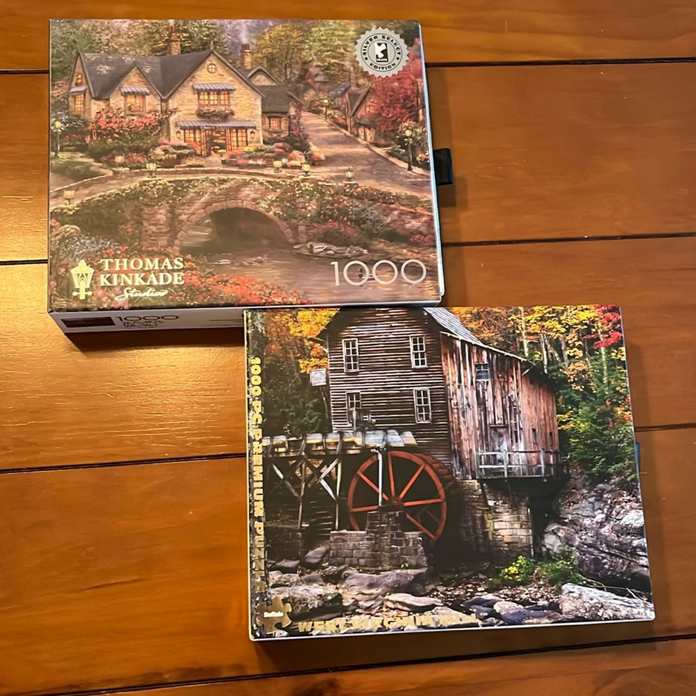 Two 1000 Piece Puzzles